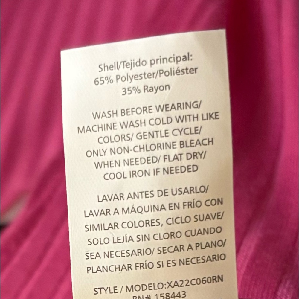 Freshwater Bathing Suit Cover Up Twist Back Short Dress Size L Cabana Pink - Picture 9 of 13